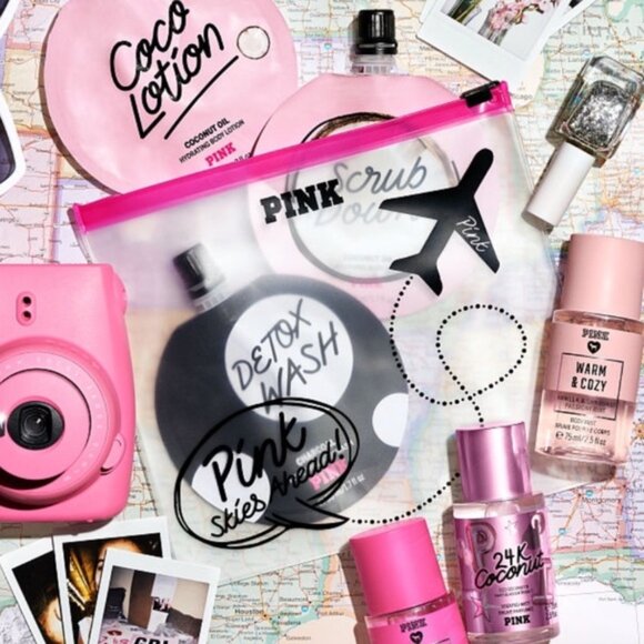 Victoria's Secret PINK | "Skies Ahead" Travel Bag | TSA Friendly - Picture 1 of 9